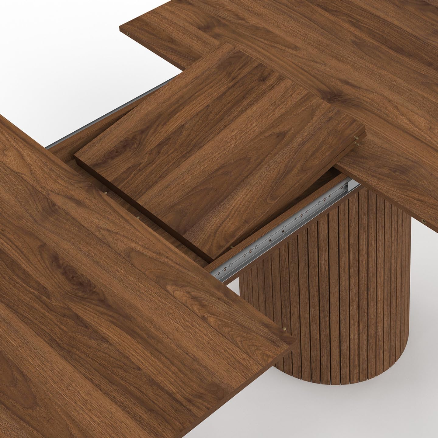 IDMarket - Table à Manger Extensible Ovale Juliette 160-200 cm