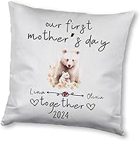 Vista 14 de Funda de almohada personalizada para el hogar, regalo para mamá, abuela, para ella