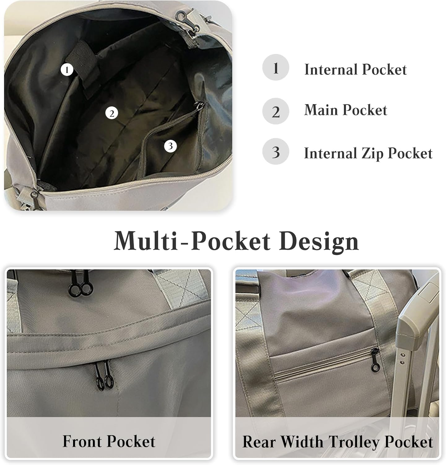 CORIOS Sport Duffel Bag for Women Travel Duffel Bag Ultra-Light Weekend Shoulder Bag Overnight Bag Large Gym Tote Bag Hospital Bag Carry On Luggage Crossbody Bag for Sport Gym Travel Purple