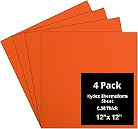 Vista 67 de Kydex Sheets - Solid Color DIY Kit for Crafting Holsters, Sheaths, and Mag Pouches - (8x8, 8x12, 12x12), Premium Thermoform Sheets - Thick, Durable