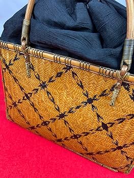 名品】衿秀の竹籠の芸術品2887