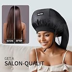 Bonnet Hair Dryer, Ideal Hair Diffuser for Curly Hair, Your Ultimate Solution - Spacious Capacity Blow Dryer Cap for Rapid Styling of Curls