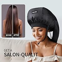 Vista 5 de Secador de Pelo con Gorro, Difusor de Pelo Ideal para Cabello Rizado, Tu Solución Definitiva - Gorra de Secador con Capacidad Amplia