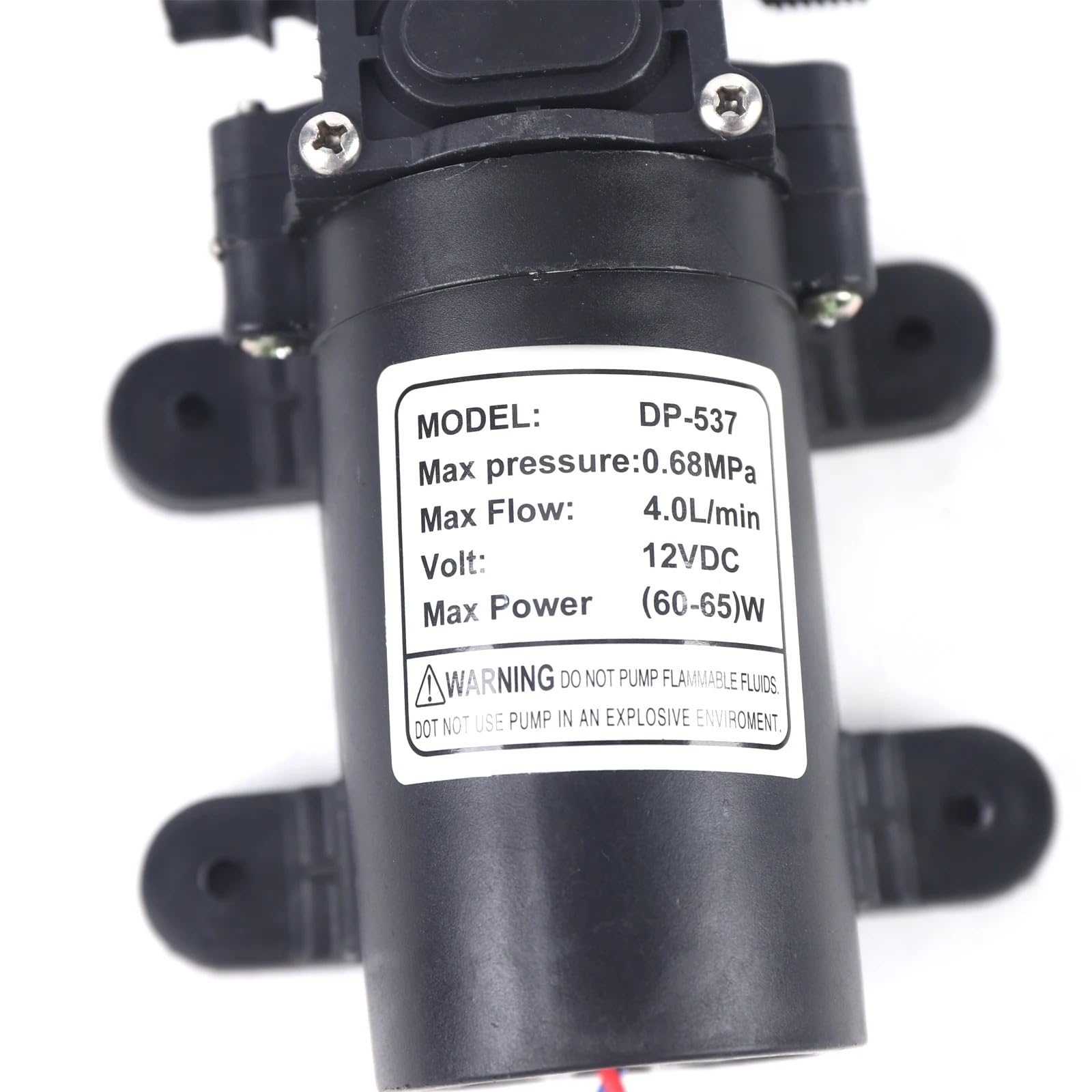 Pompe À Eau Électrique À Diaphragme 12V Pour Système Refroidissement Moteur Voiture Circulation Remplacement Radiateur Automobile Pompe À Eau Auxiliaire