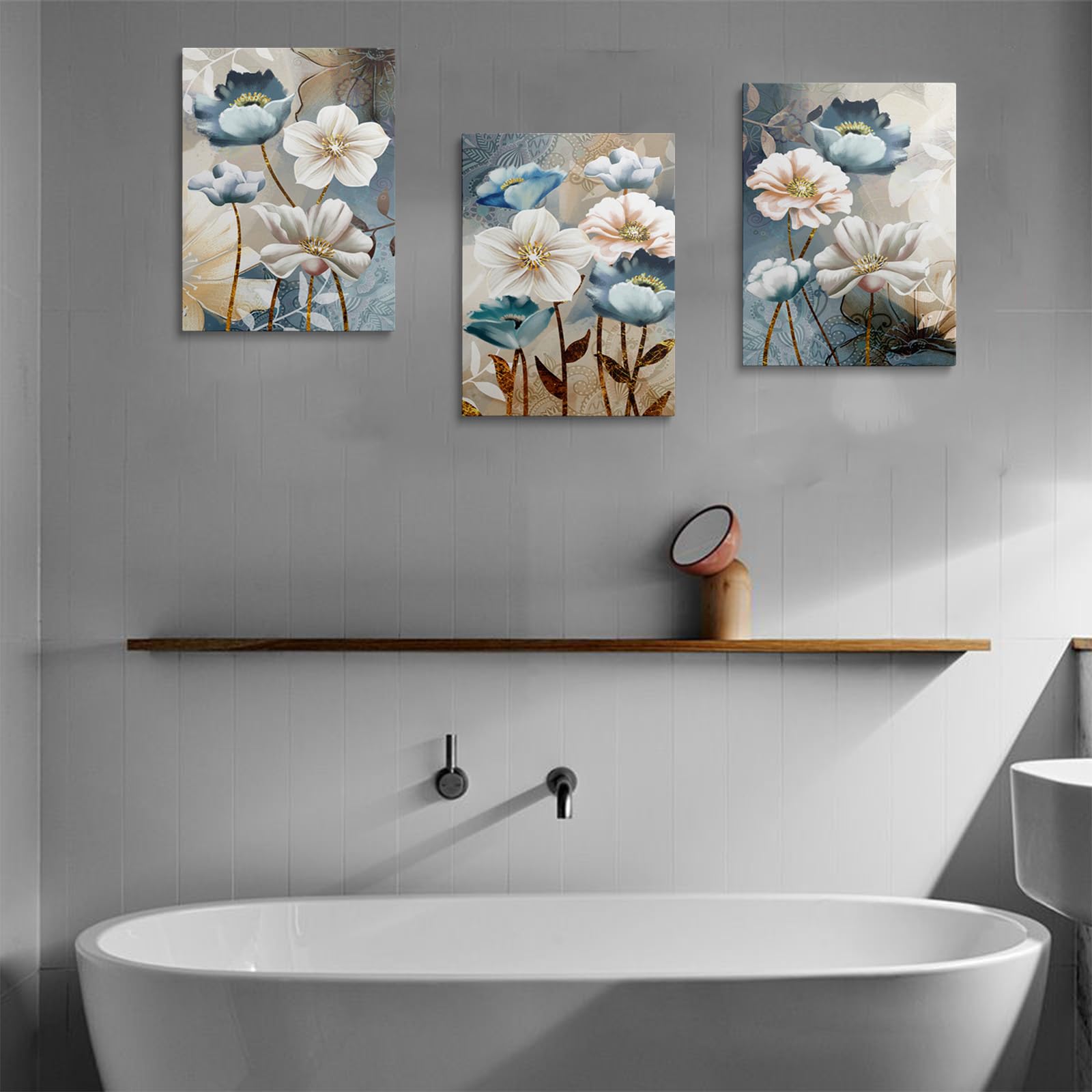 prinfantasy Posters & Prints Pictures for Bedroom Walls Canvas Personalised Photo Painting for Adults Large Flowers Wall Art Picture Print 0605 - Image 4