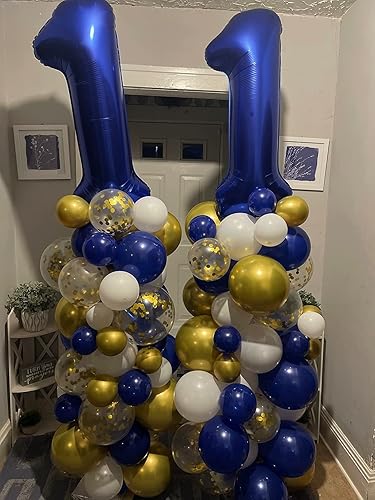 Vista 377 de Globos de números 0 de 40 pulgadas, globos negros de números para números 10, 20, 30, 40, 50, 60, 70, 80, 90, 100, globos de números 10, 20, 30, 40