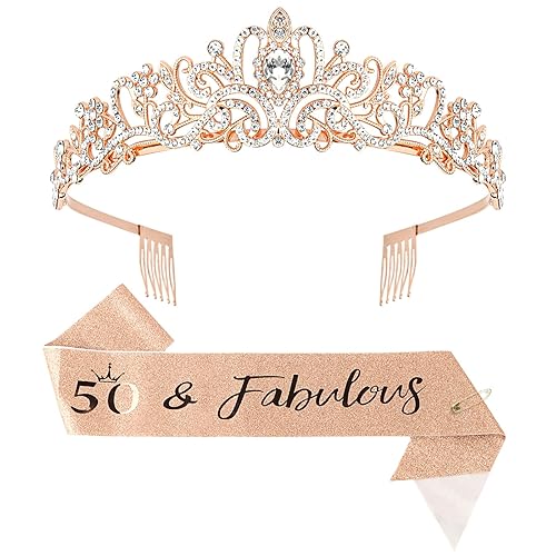 Corona de 50 cumpleaños, Metal disponible en Yaxa Costa Rica