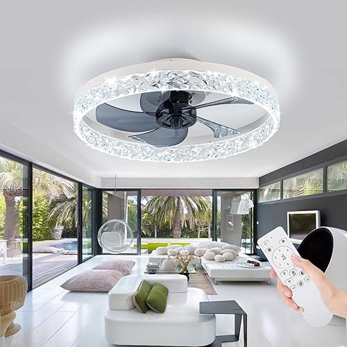 Ventiladores de techo enjaulados con luz ventilador de techo industrial sin aspas de 36 pulgadas con control remoto ventilador de techo cerrado disponible en Yaxa Guatemala