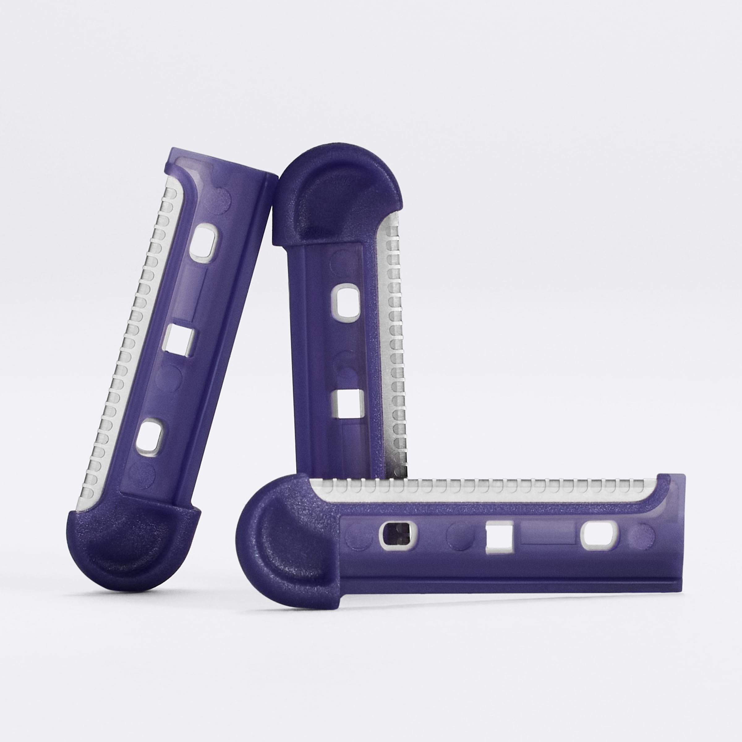 Flamingo Dermaplane Blades Recambios, maquinillas de afeitar faciales para mujer, piel suave, 9 unidades