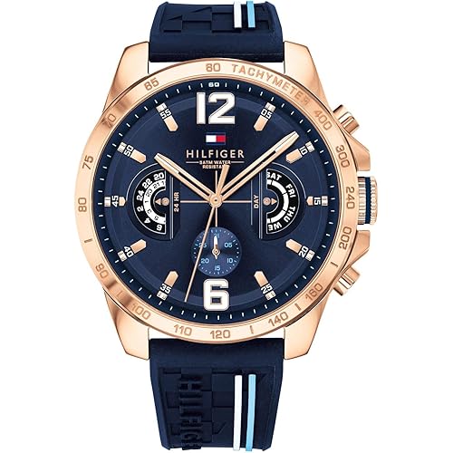 Tommy Hilfiger Decker Day & Date Display 1791474