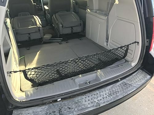 Miniatura 3 de Red de carga organizadora trasera de maletero para Chrysler Town & Country 20082016 Red de carga estilo sobre para SUV Organizador de maletero