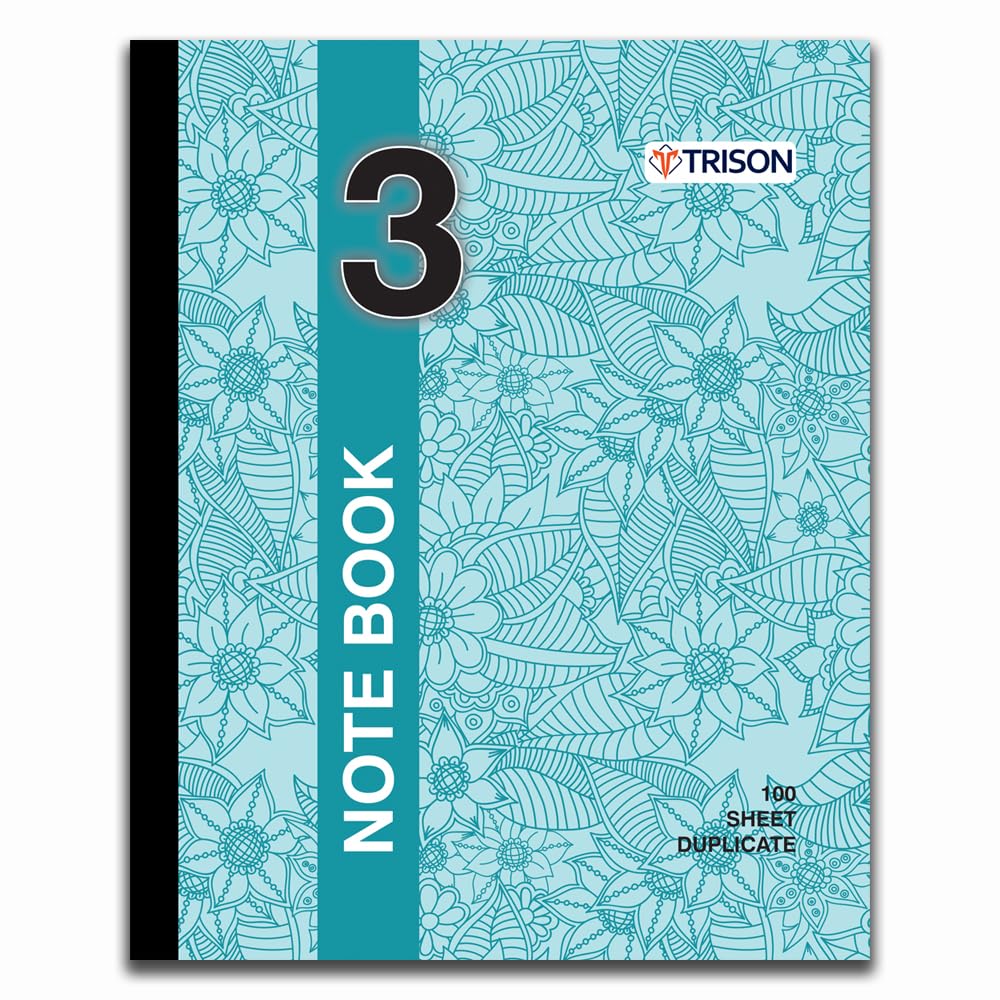 Trison Duplicate Book No. 3 | 22x26.5 cm | 200 sheets (100 ruled+