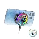 Black Shark Magnetic Phone Cooler 6 Pro – Smart Display, Magnetic Ring Plate, Addressable RGB LEDs, App-Controlled Cooling Fan for iPhone MagSafe, Android & iPad – Gaming, Streaming & Photography gallery image