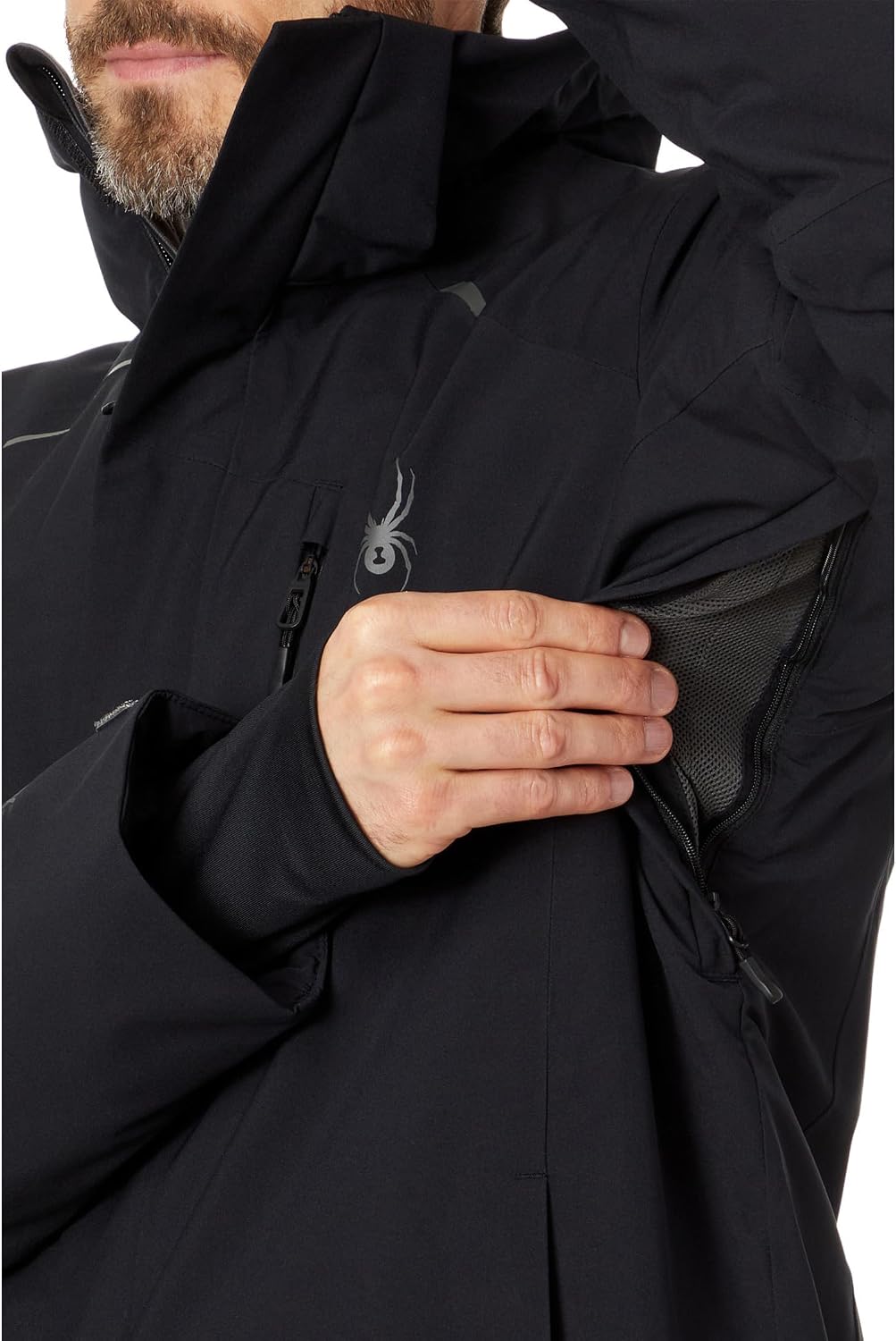 Spyder Men's Copper Insulated Ski Snow Hooded Jacket