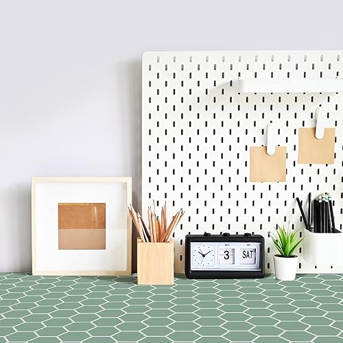 Miniatura 8 de Glotoch - Forro antideslizante para estantes, 12 x 20 pulgadas, no adhesivo, impermeable, para gabinetes, cajones, refrigerador, estanterías de