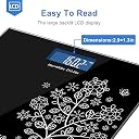 X14 STORE® Digital Bathroom Weighing Scale with LCD Panel & Thick Tempered Glass, Electronic Weight Machine for Human Body gallery image