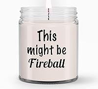 Vista 333 de Smile Theres - Velas de bola de fuego para mujeres, regalos para ella, esposa, novia, regalos de cumpleaños para mujeres, mamá, mejor amiga, vela