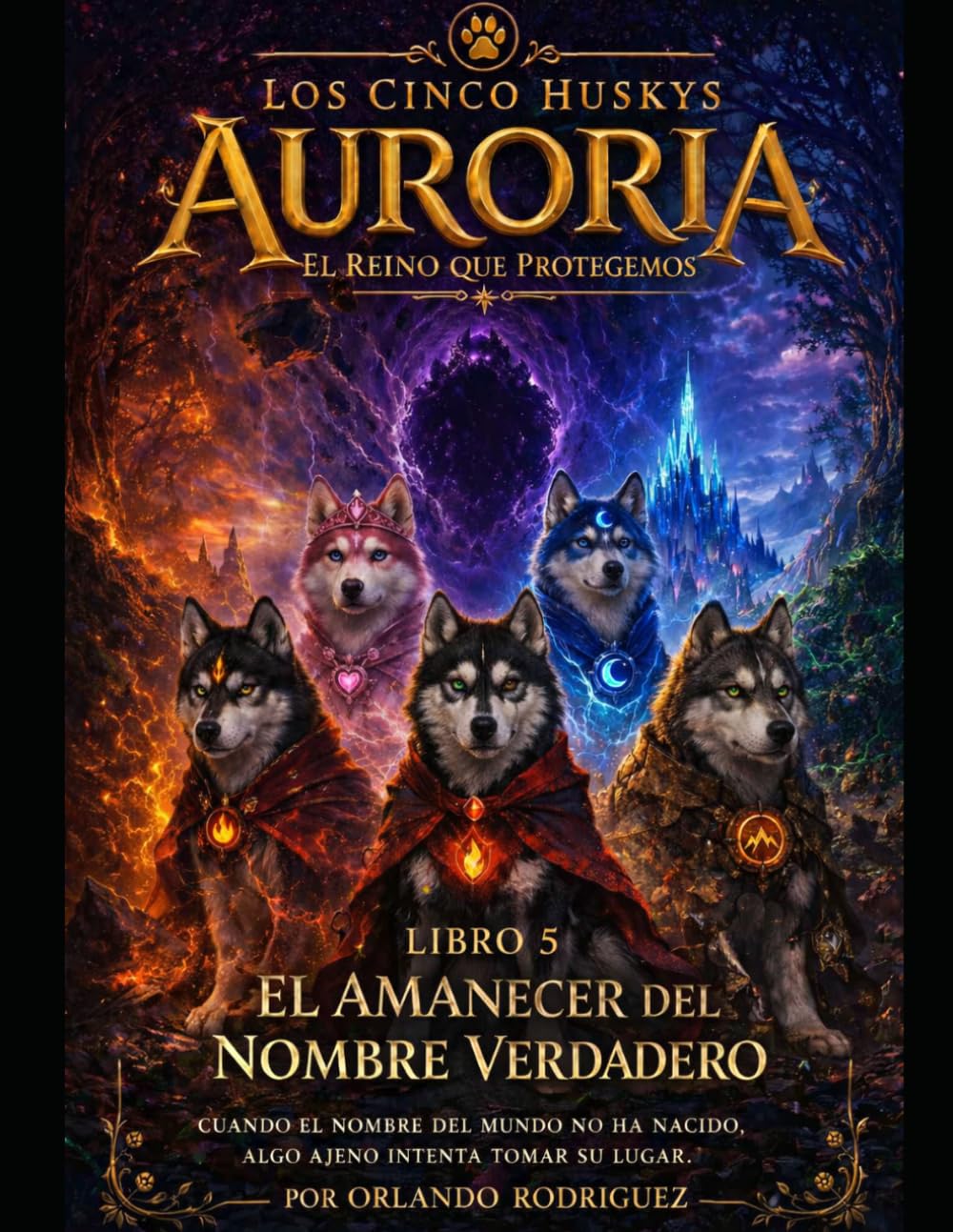 LA LEYENDA DE LOS CINCO HUSKYS: EL AMANECER DEL NOMBRE VERDADERO.