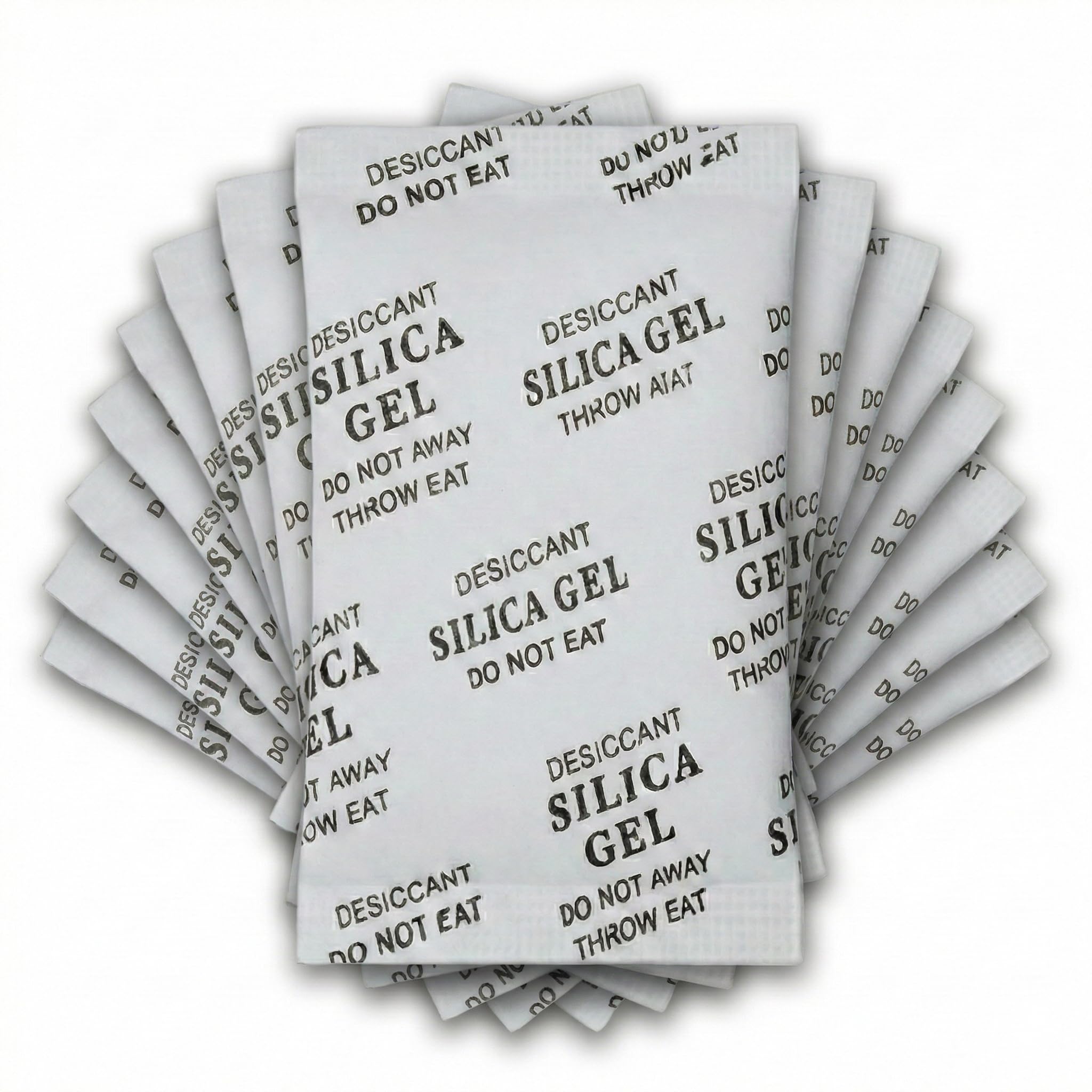 Silica Gel food grade round beads non indicated moisture absorbers for food items, room, shoes, jewelry, leather goods, clothes electronics, car, pack of (2gx25pcs)-picture-28