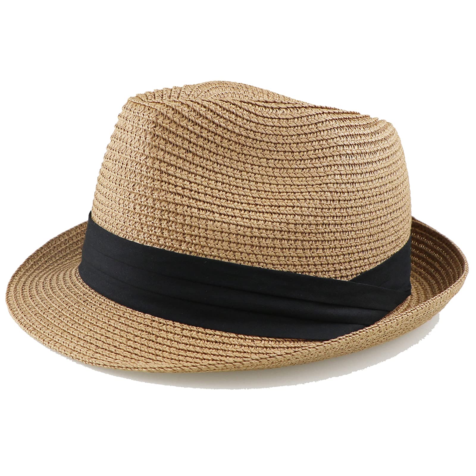 Simplicity Fedora JOYEBUY Womens UPF50 Foldable Summer Straw Hat