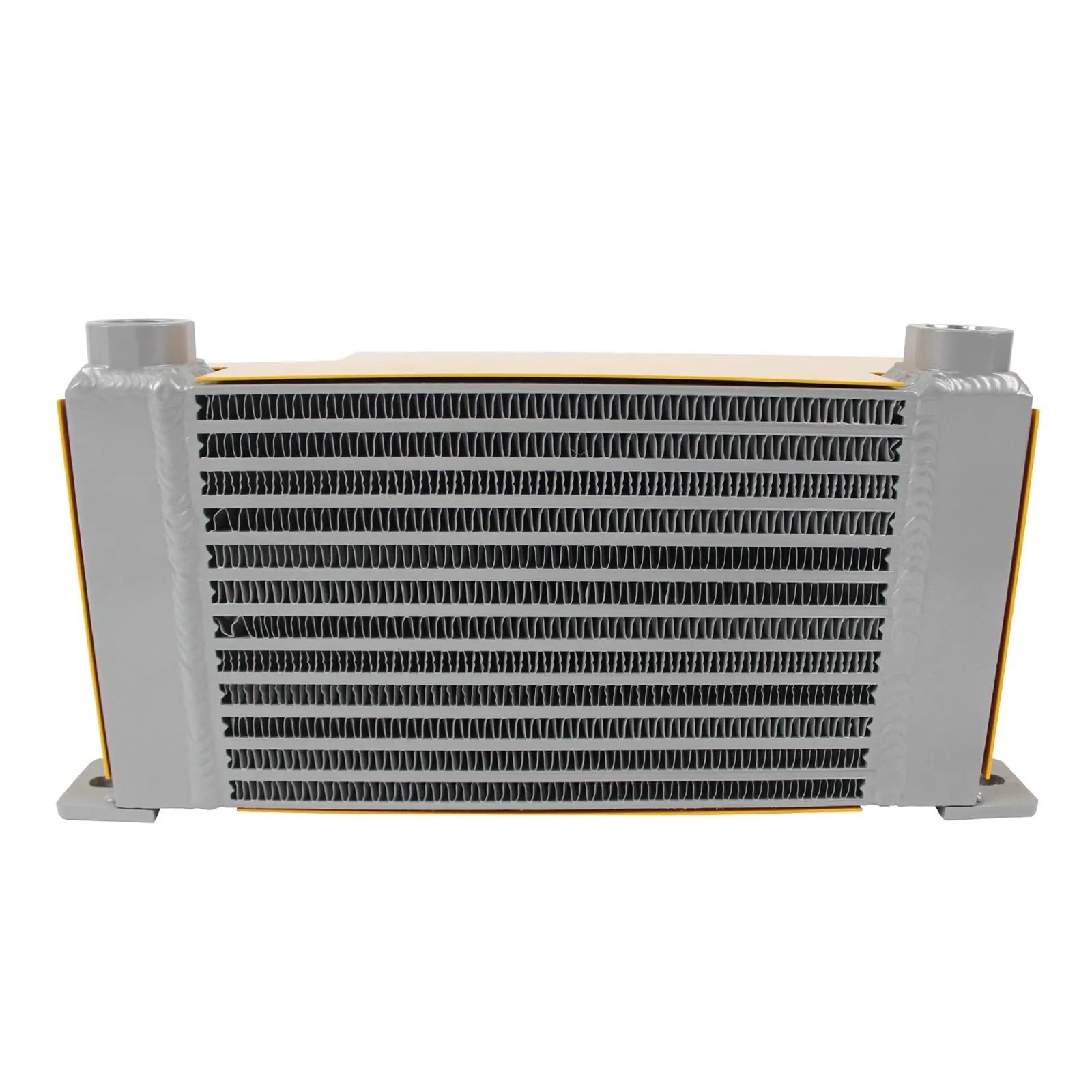 AH0608TL-CA Radiador de flujo 60 l/min Enfriador aceite Intercambiador calor aire Placa Pasador Sistema hidráulico Reducción rápida de temperatura(AC220)