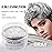 Silver Grey Hair Wax Pomades 4.23 oz - Natural Hair Coloring Wax Material Disposable Hair Styling Clays Ash for Cosplay, Party (Silver Grey)