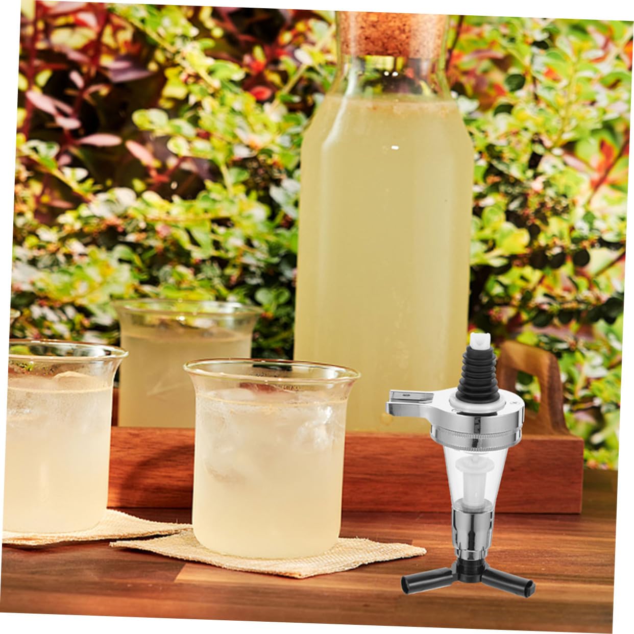 Distributeur Mural de Vin 25/35/45 ML 3 Pièces en Acier Inoxydable