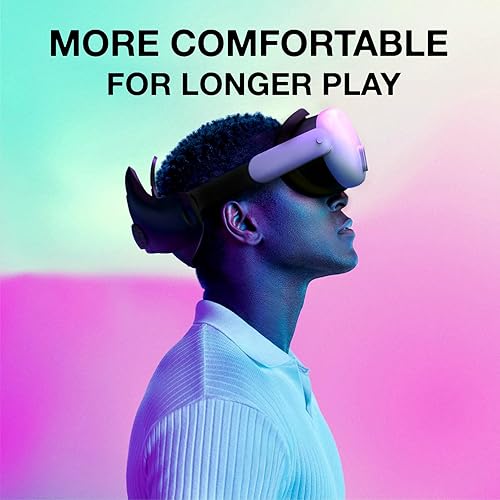 Miniatura 6 de VR Silicone Face Pad Cover for Meta Quest 3 Original Headset Accessories, VR Face Cushion Pad Mask for Oculus Quest 3 Headset Face Pad (Black)