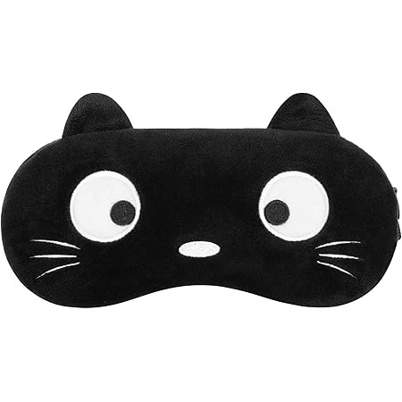 Amazon さくら商店 ふわふわ ホットアイマスク Usb 電熱式 タイマー機能 温度調節可能 快眠グッズ 日本語説明書付き かわいい アイマスク 安眠 誕生日プレゼント 母の日のプレゼント グレーねこ ノンブランド品 アイマッサージャー 通販