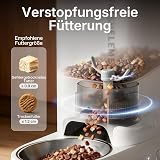 PETKIT Distributore Automatico Cibo Gatti, 3L Distributore Automatico Cibo Cani,2.4G WiFi,1-10 Pasti,1-15 Giorni,Ciotola in Acciaio Inox 304,Tecnologia Fresh Lock - 5