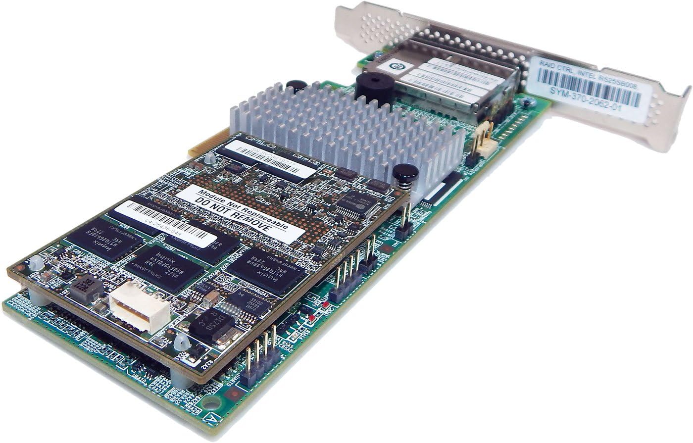 Intel SAS SATA 6Gb/s PCIe RAID Controller RS25SB008 2x SFF-8088 L4-25436-04A