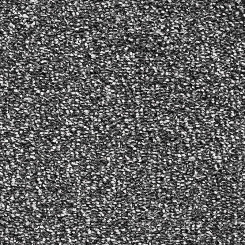 Tuda Carpets | Serenity 17.5mm Deep Saxony Pile Carpet with Action Back, 19.5mm Total Height | Charcoal Grey (376) - 4m x 3m (13ft1" x 9ft10")