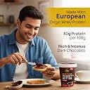 DiSano High Protein Dark Chocolate Peanut Butter with Whey Protein, Creamy 510g | 30g Protein. Gluten Free, Post & Pre Workout snack gallery image