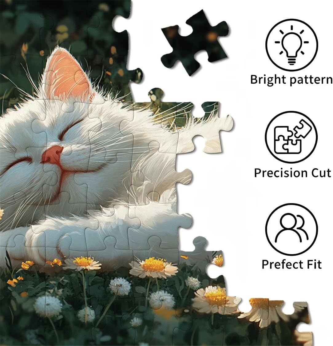 Puzzle dla dorosłych 2000, roślina kota, 99 x 70 cm, n-526