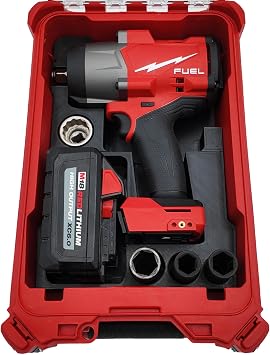 Organizer for M18 Fuel High Torque Impact Drill Model 2967 for Milwaukee Packout Compact Organizer- Model 48-22-8435- LINER ONLY