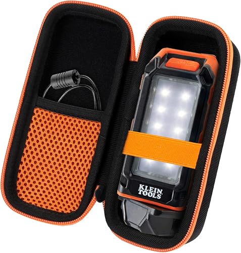 Khanka Hard Travel Carrying Case Replacement for Klein Tools 56403 LED Light, Flashlight/Worklight