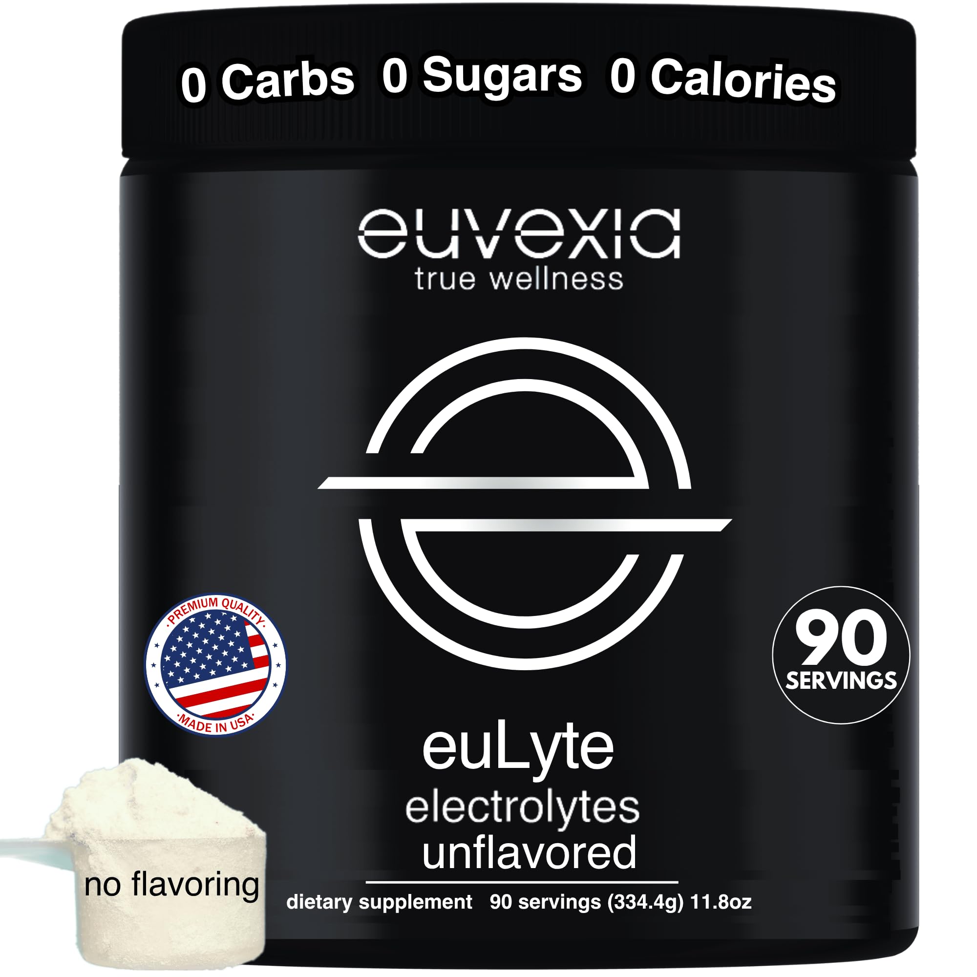 Dr Ekberg euLyte Unflavored Electrolytes Powder 80+ Minerals
