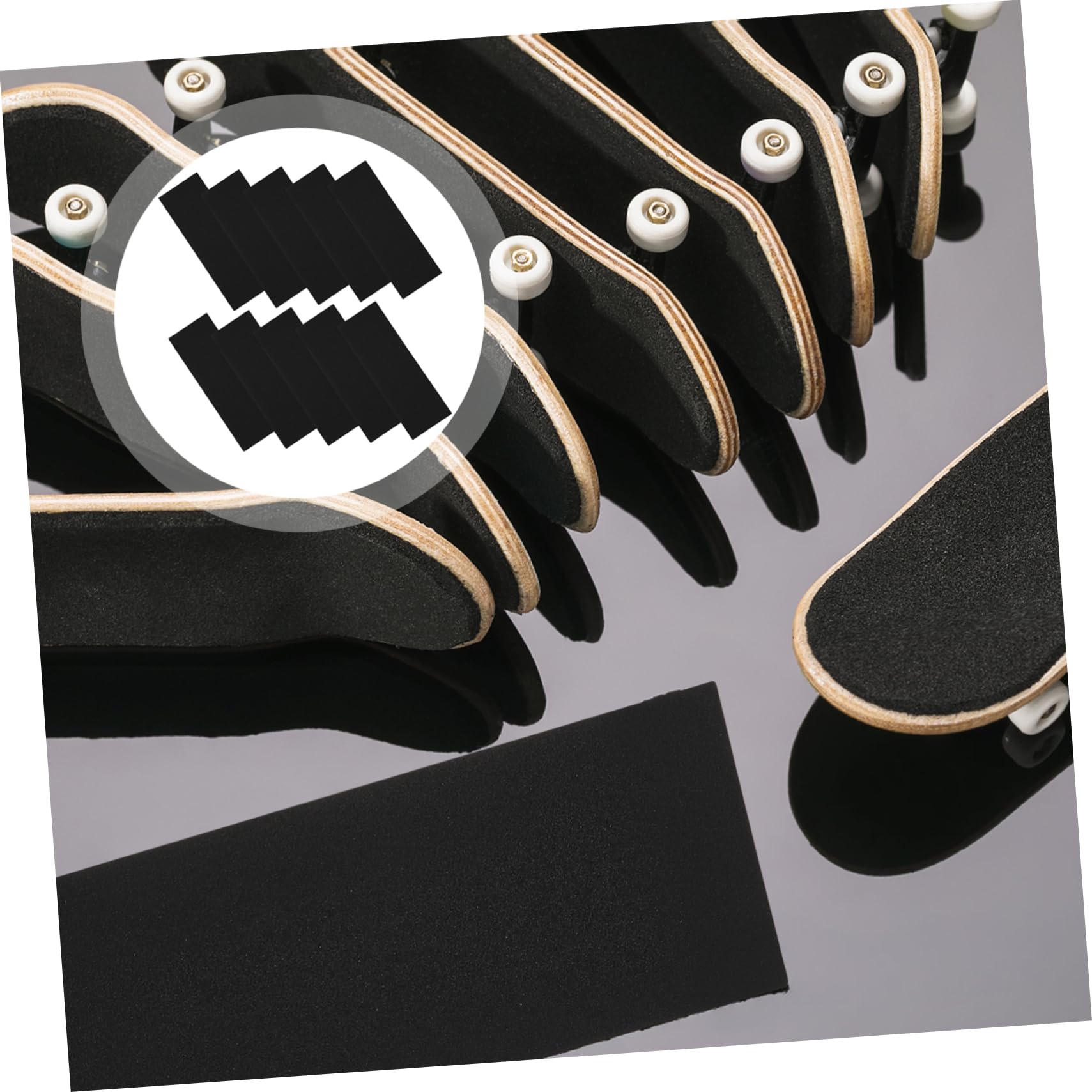 VICASKY 50stücke Schaumstoff Griffband Für Finger Skateboards rutschfeste Klebefolie Mit Hoher Flexibilität Skateboards Sicher Und Handschonend