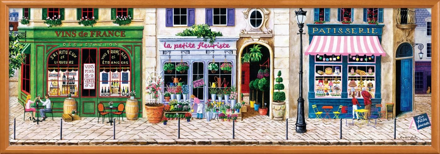 MasterPieces 1000 Piece Jigsaw Puzzle for Adults, Family, Or Youth - Afternoon in Paris - 13"x39"