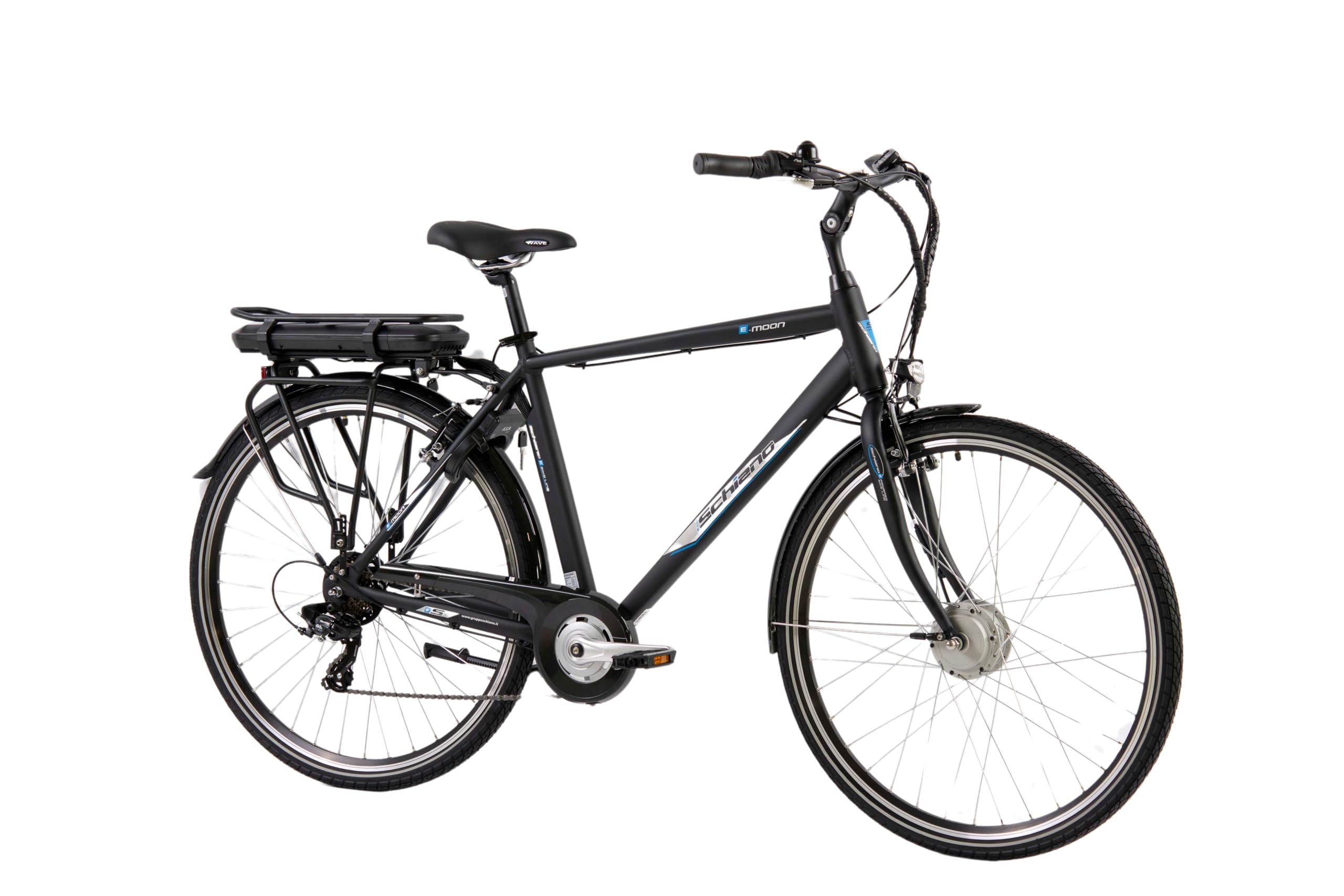 Bici Elettrica F.lli Schiano E-Moon - City Bike 28 Pollici, 250W, Batteria 36V 13Ah Rimovibile - Foto 4
