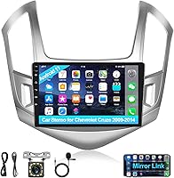 Vista 1 de Estéreo de coche Android 11 para Chevrolet Chevy Cruze 2009-2014 pantalla táctil de 9 pulgadas unidad principal Android con enlace espejo navegación