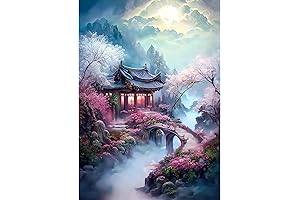 DIY 5D Diamond Painting Kits for Adults Diamond Art Dream Cherry Garden...