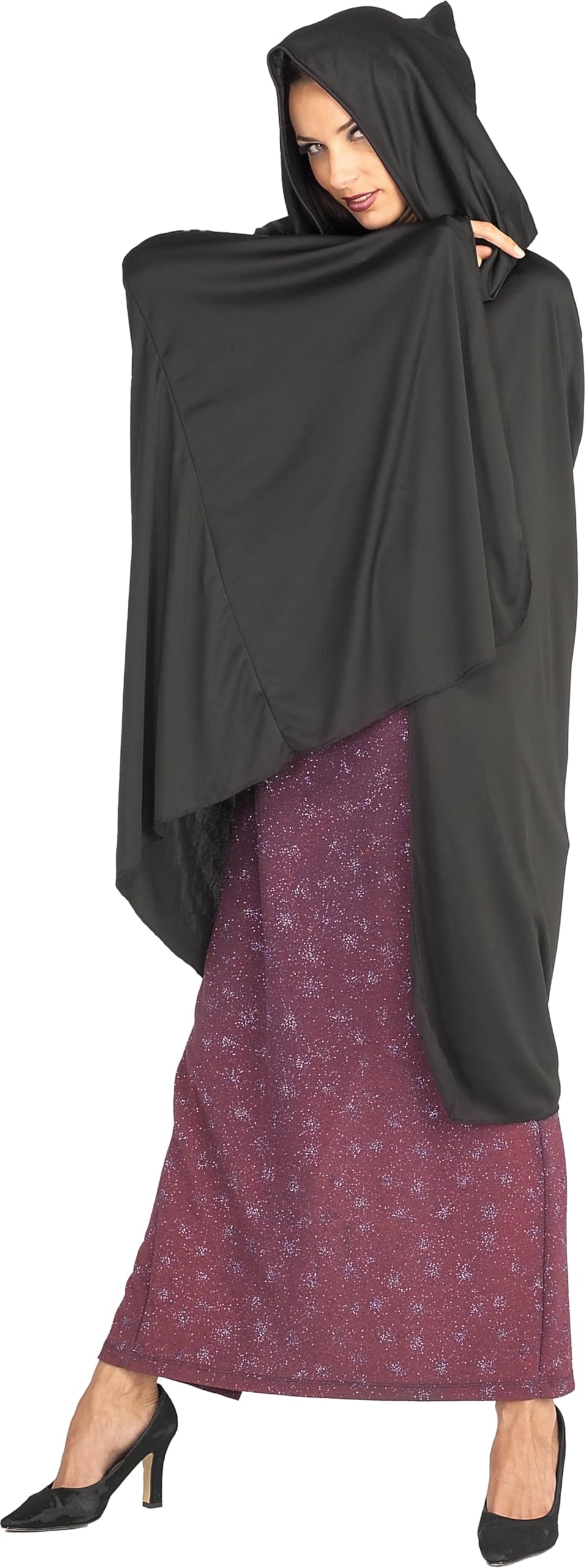 Rubie's Costume Co Hooded Cape 3/4 Length Costume