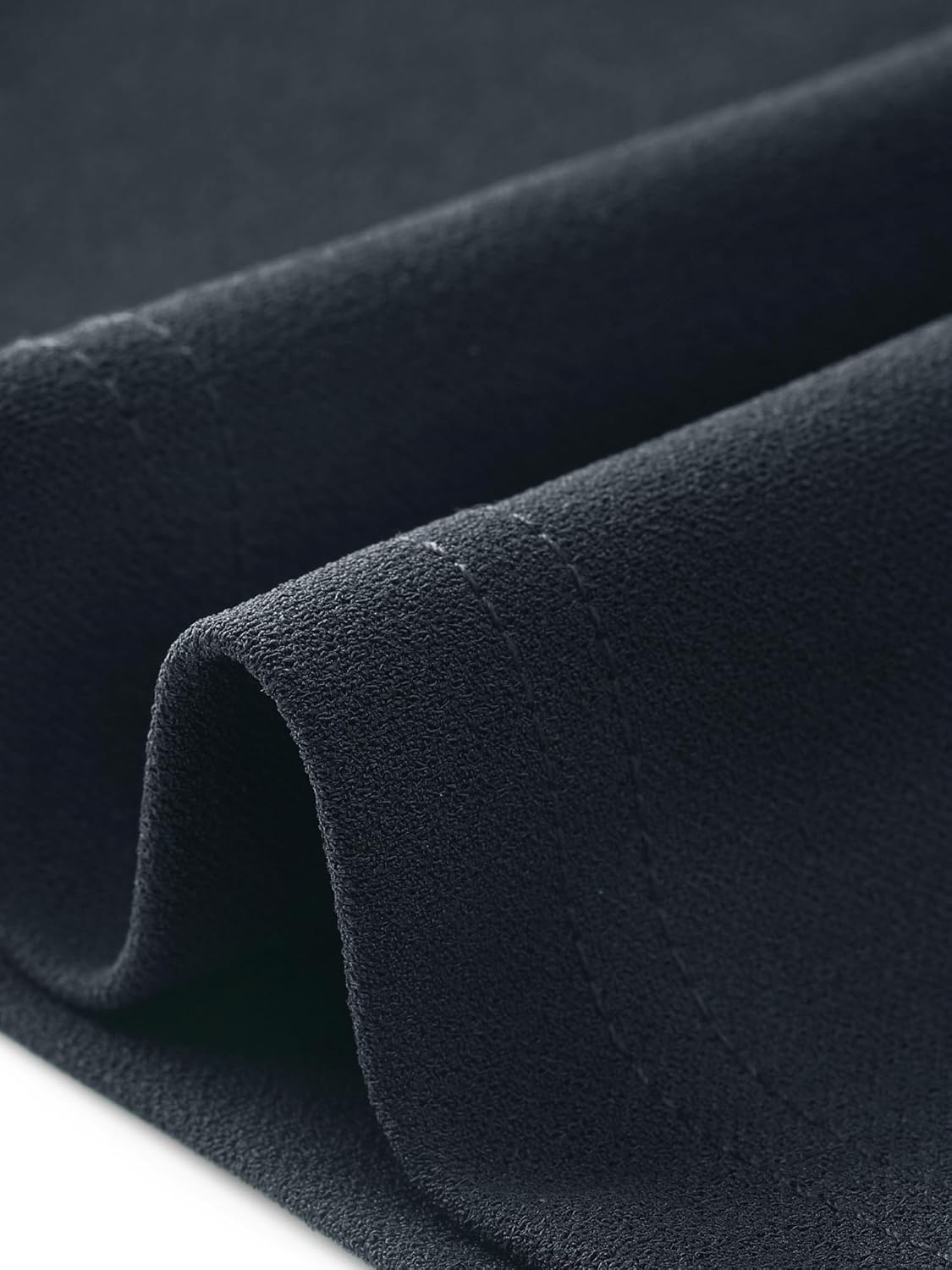 Allegra K Women's Bodycon Pencil Dress Round Neck 3/4 Sleeve Peplum Wear to Work Office Sheath Dress - Image 6