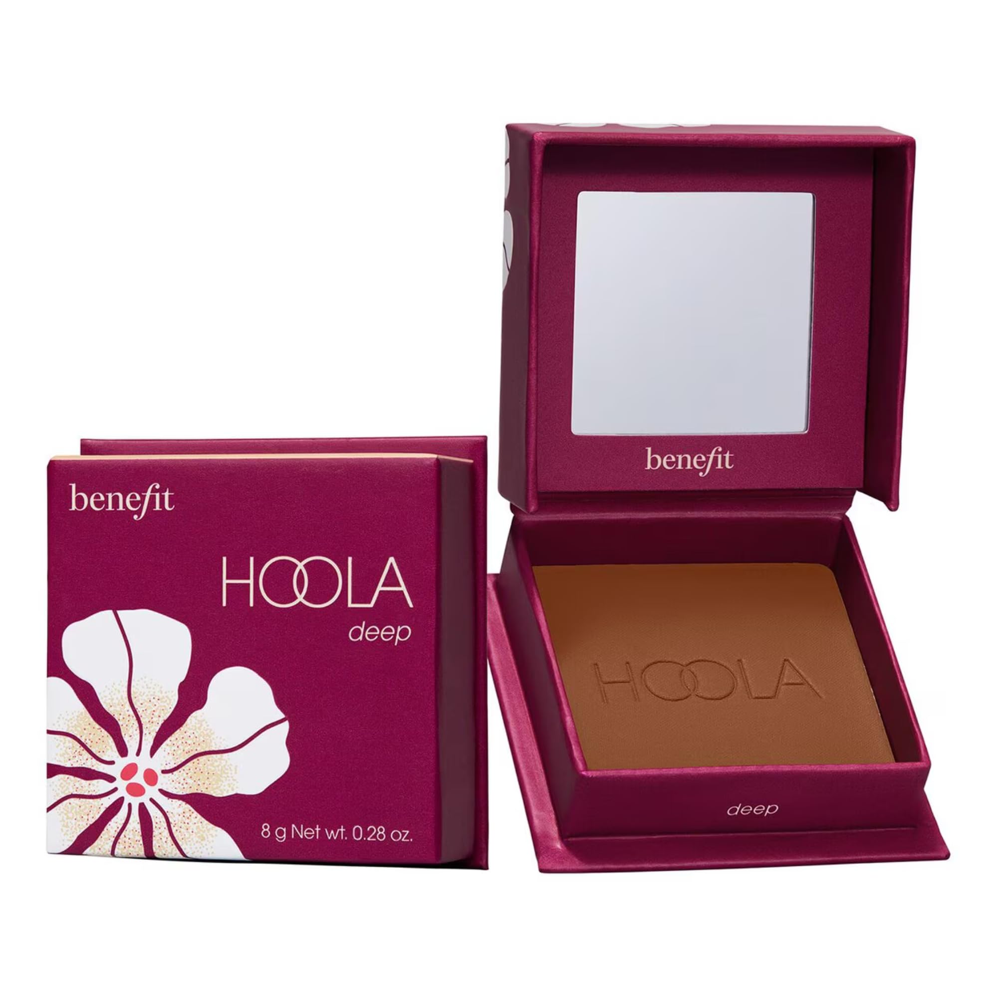 Bronzefarben, Bronze-Puder. Benefit