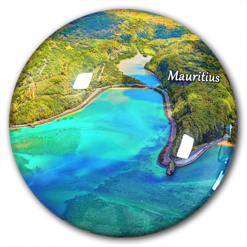 Afghanistan-0001 Mauritius Fridge Magnet Refrigerator Stickers Decorative Magnet Travel Souvenir Glass