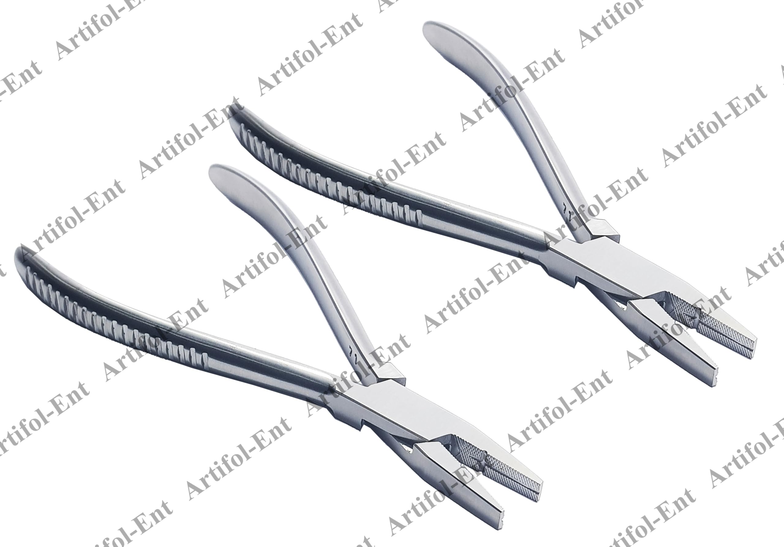 Wire Grasping Forceps 17cm 2 Pcs Surgical Instruments