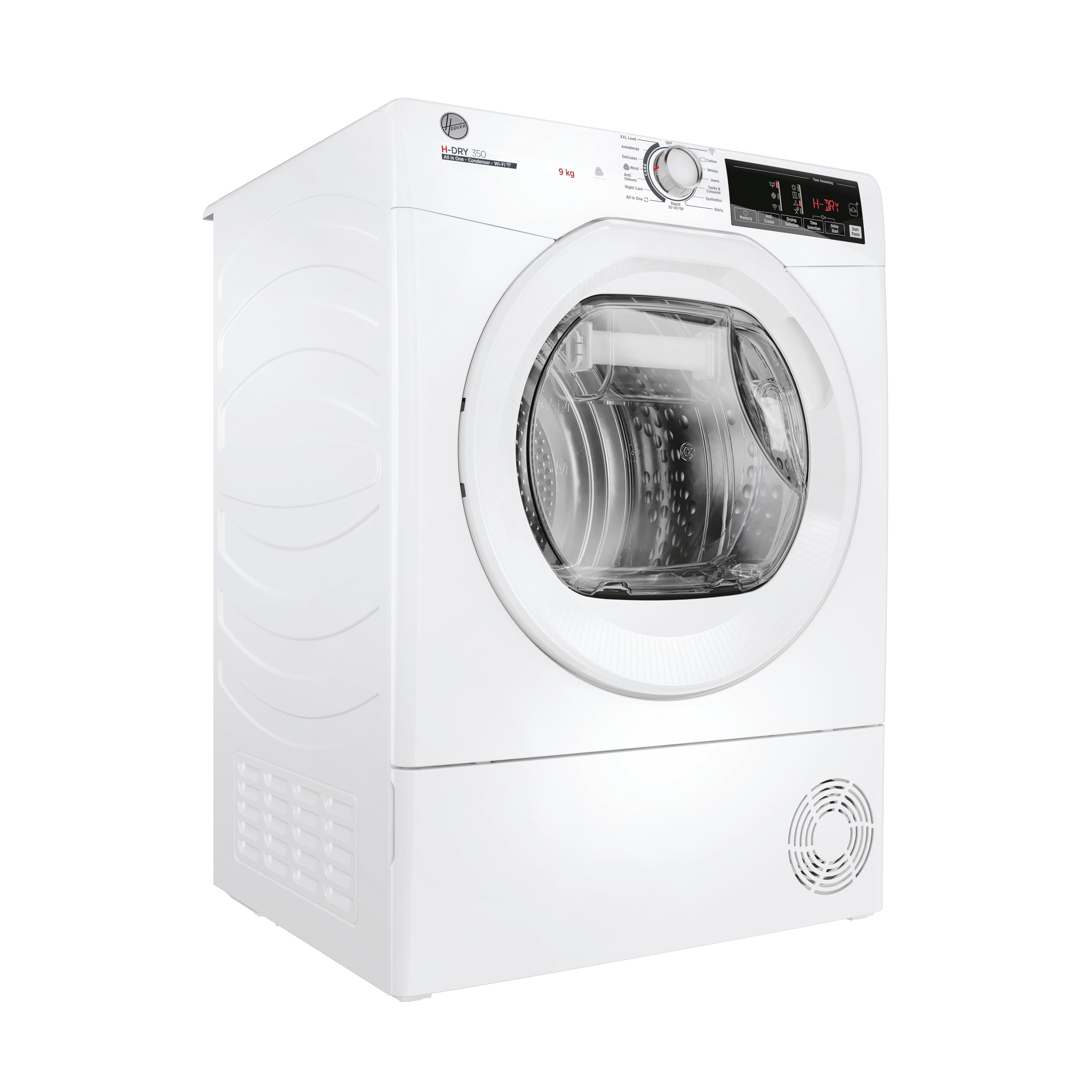 Hoover HREC9TE-80 9kg Condenser Tumble Dryer - White — view 3