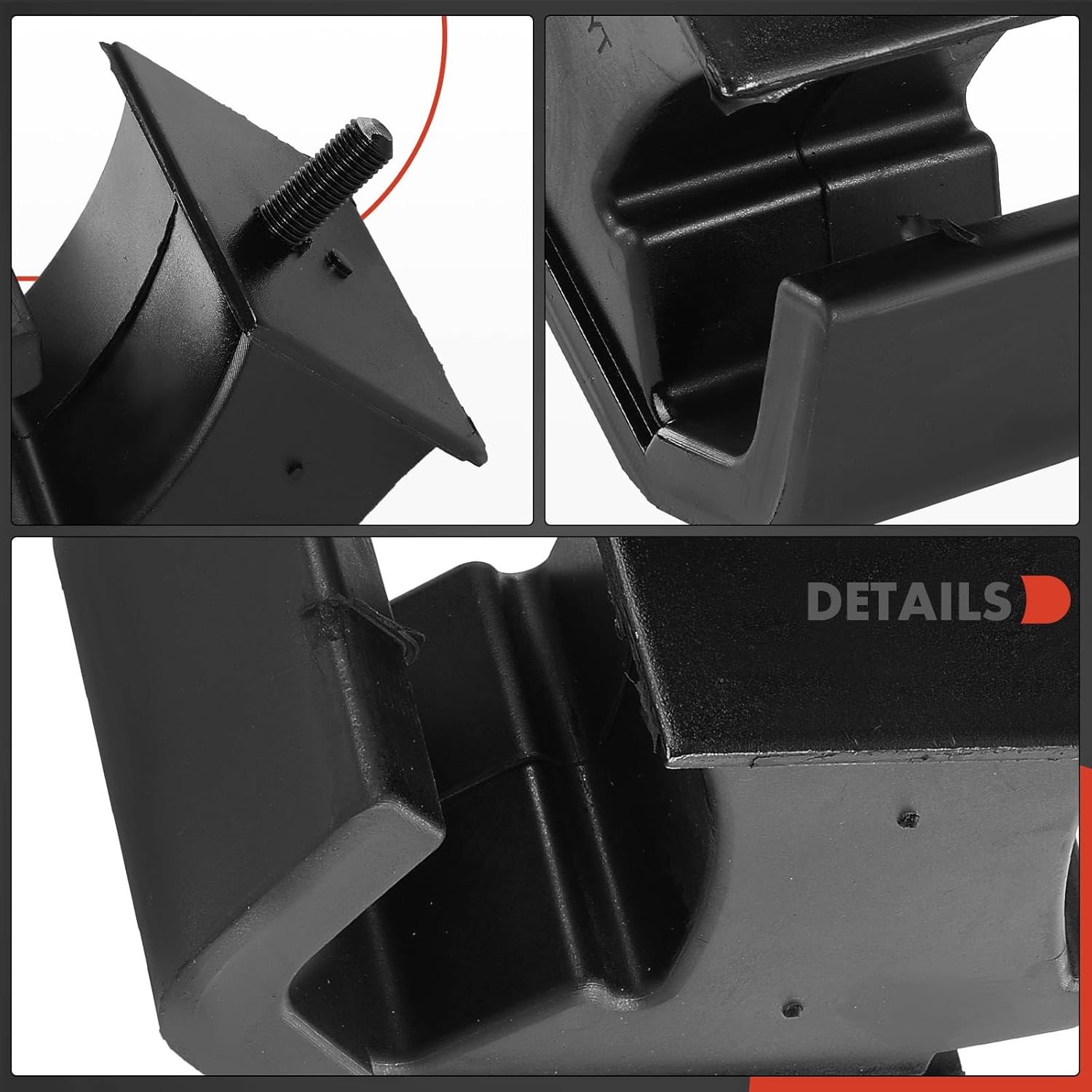 A-Premium Front Left and Right Engine Motor Mount Kit Compatible with Nissan Frontier 2005-2019, 2.5L, 2-PC Set, Replace# 112209BA0A, 11220EA00A