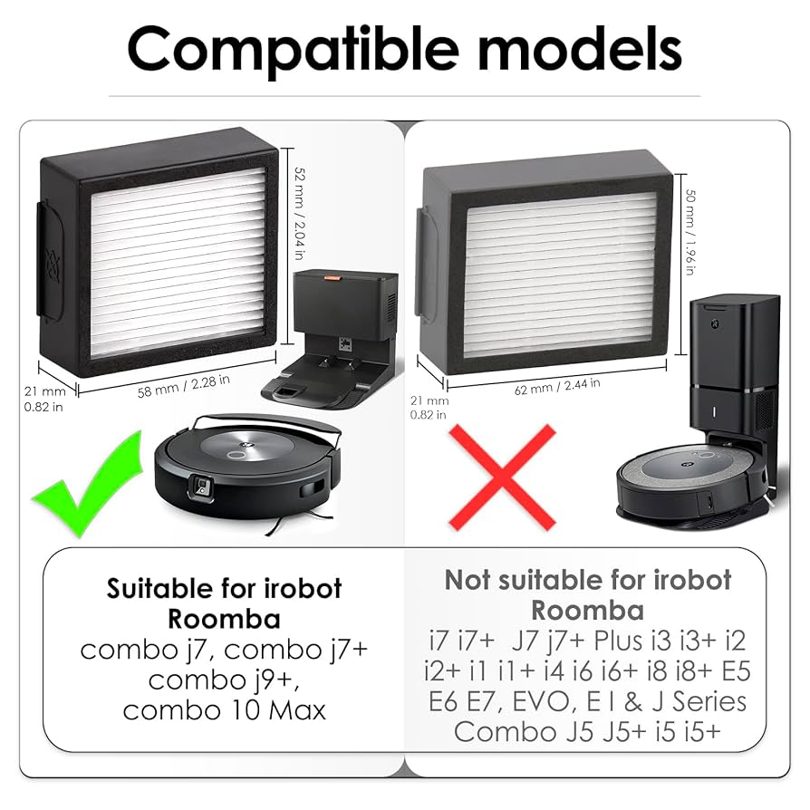 iRobot Roomba j9+ 別売交換用フィルター付き iRobot Roomba j9+ 別売交換用フィルター付き Amazon.com: (6